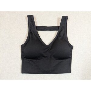 90 Degrees Reflex Women Top Medium Rib Seamless Bianca Tank Workout‎ Crop